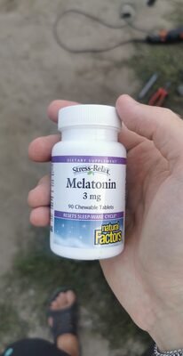 NATURAL FACTORS MELATONIN 3MG 90s