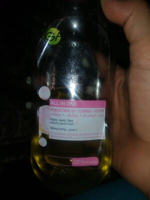 GARNIER MICELLAR VITAMIN C CLEANSING WATER 400ML