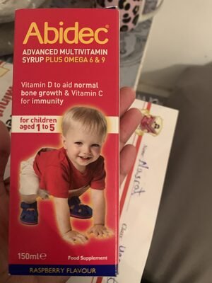 ABIDEC SUSP 150ML RASBERRY FLAVOUR