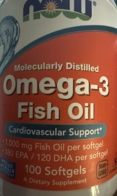 NOW OMEGA 3 FISH OIL 100S