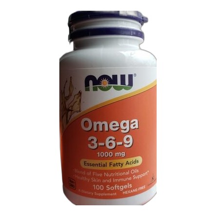 Now Omega 3-6-9 1000mg 100s