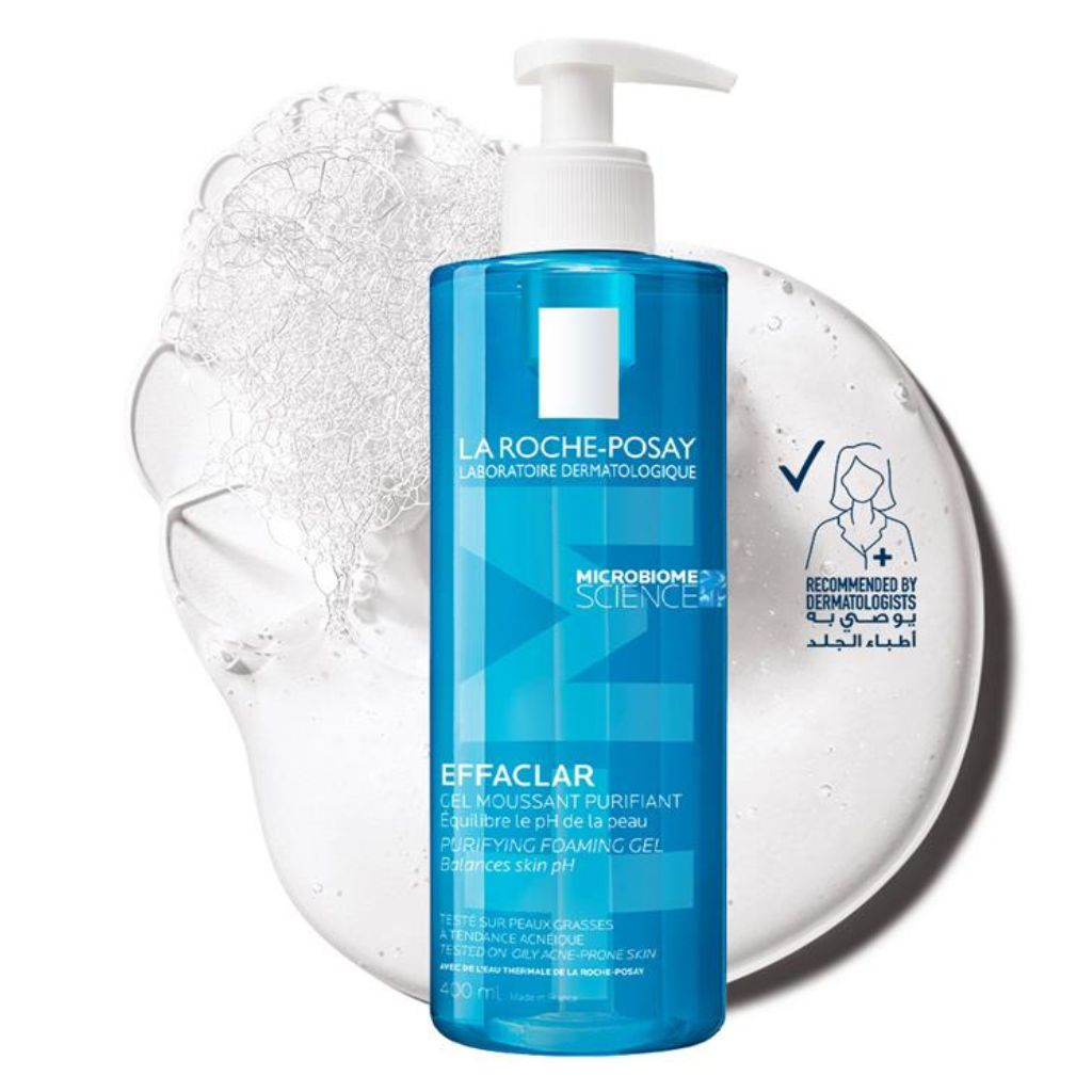 LA ROCHE EFFACLAR PURIFYING FOAMING GEL +M 400ML