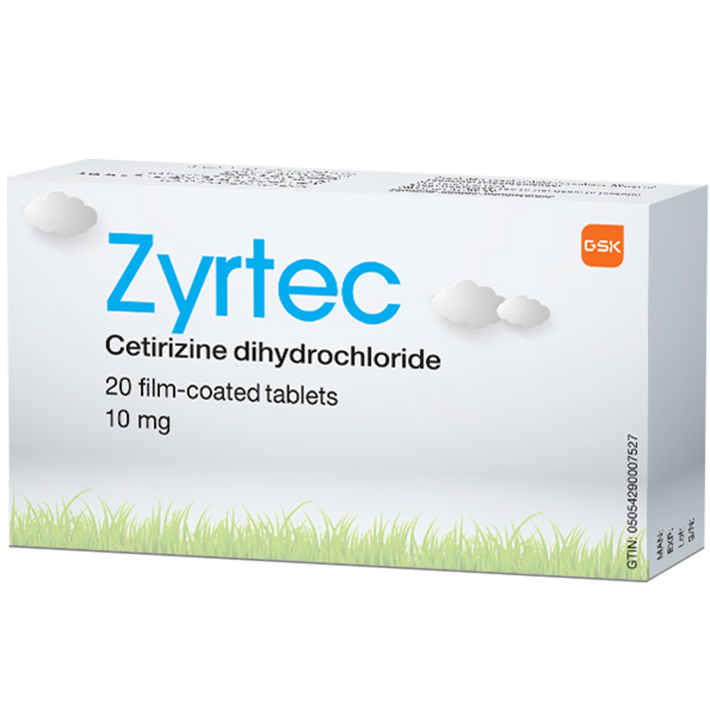 ZYRTEC 10MG 10S