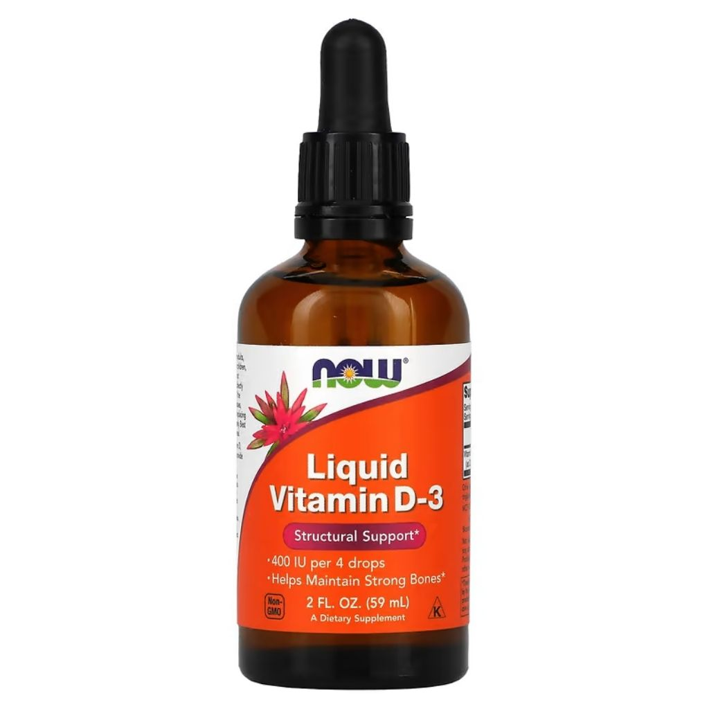 NOW VITAMIN D3 LIQUID 59ML