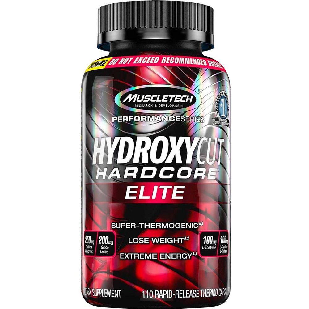 MUSCLETECH HYDROXYCUT HARDCORE ELITE 55SERVINGS