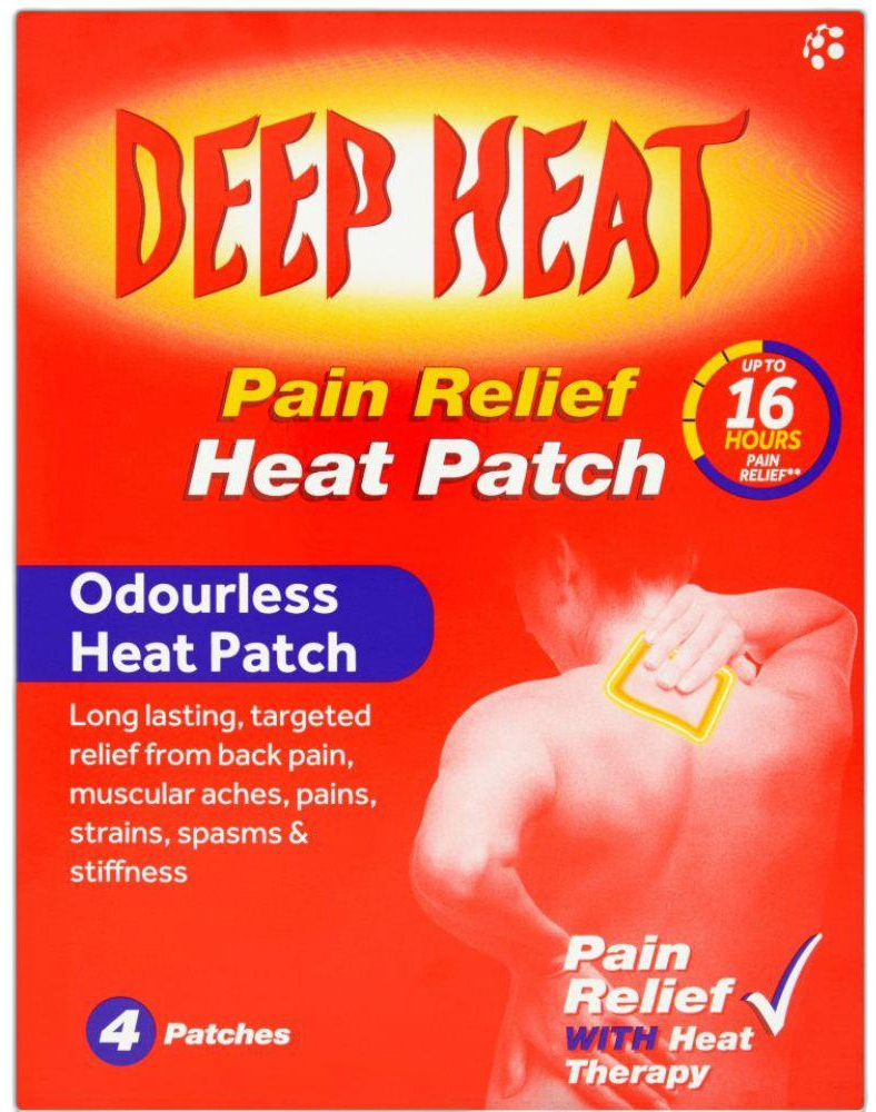 deep heat patch odourless