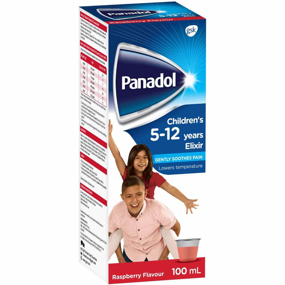 Panadol 5-12yrs (Elixir) 