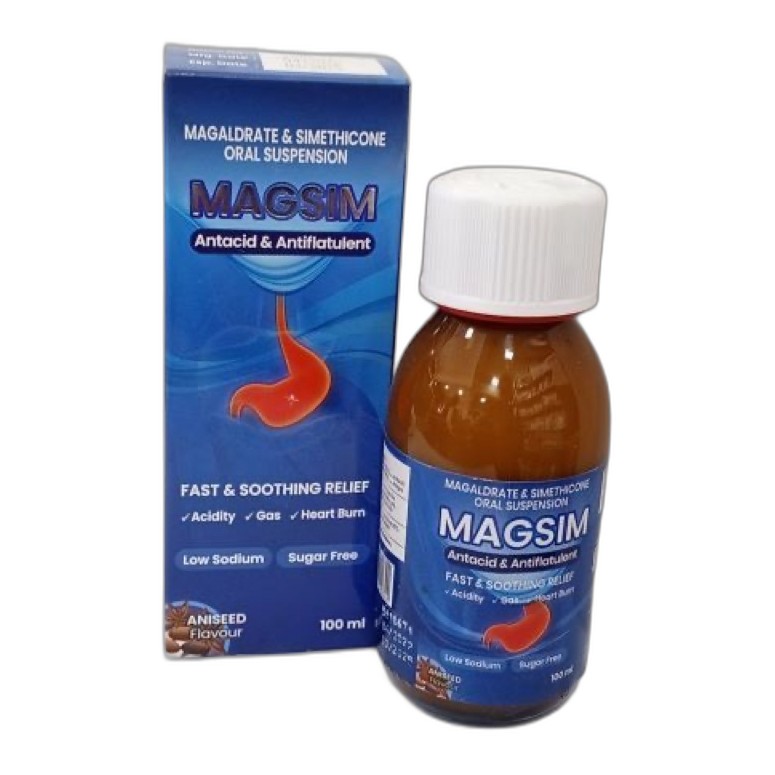 MAGSIM SUSP 100ML(ANISEED FLAVOUR)