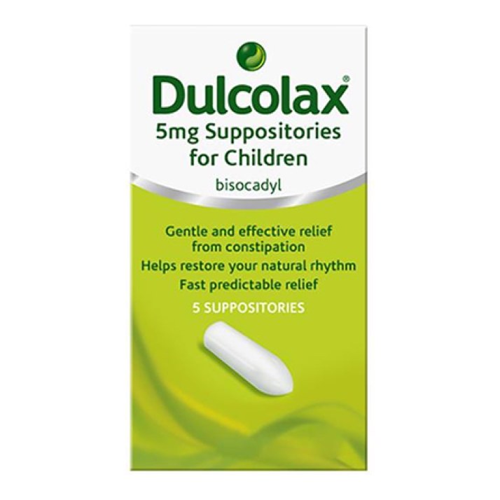 DULCOLAX SUPP 5MG 5'S