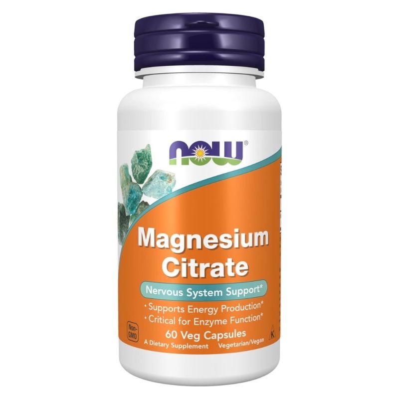 NOW MAGNESIUM CITRATE 400MG 60's