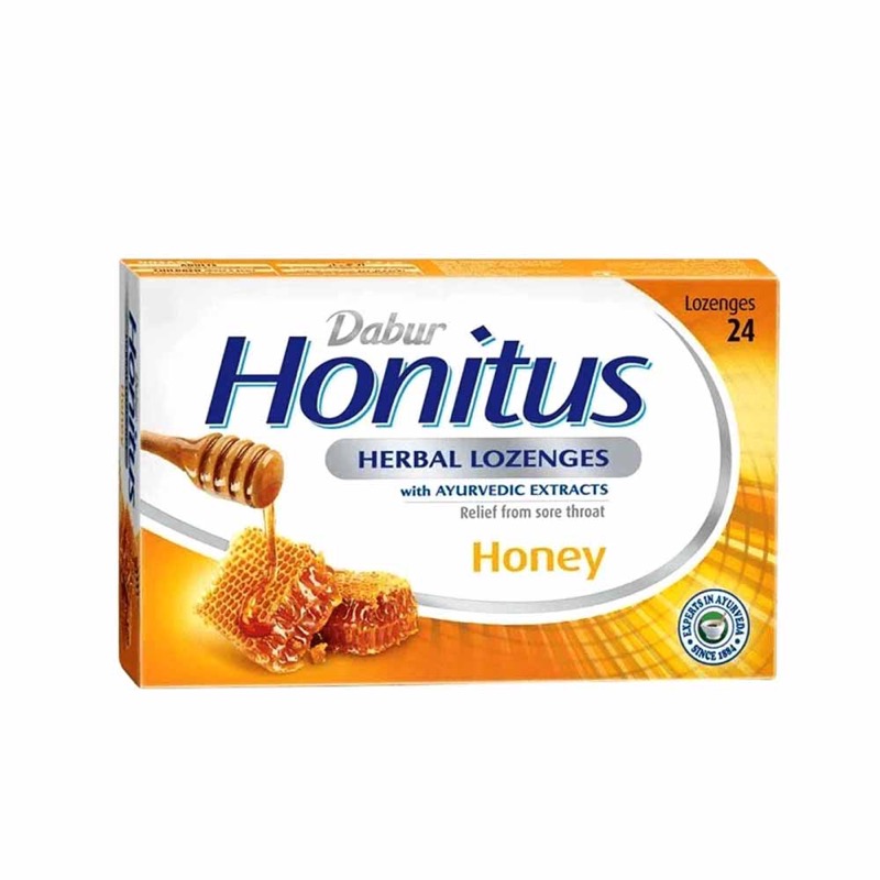 DABUR HONITUS HERBAL LOZENGES HONEY 24S 