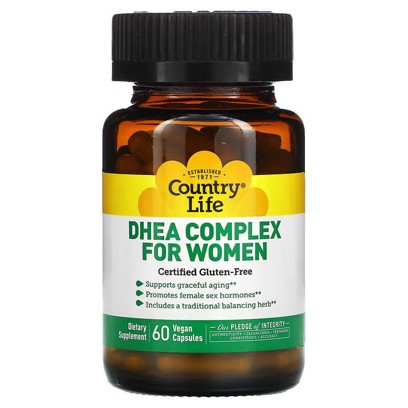 COUNTRY LIFE DHEA COMPLEX FOR WOMEN 60s(P1)