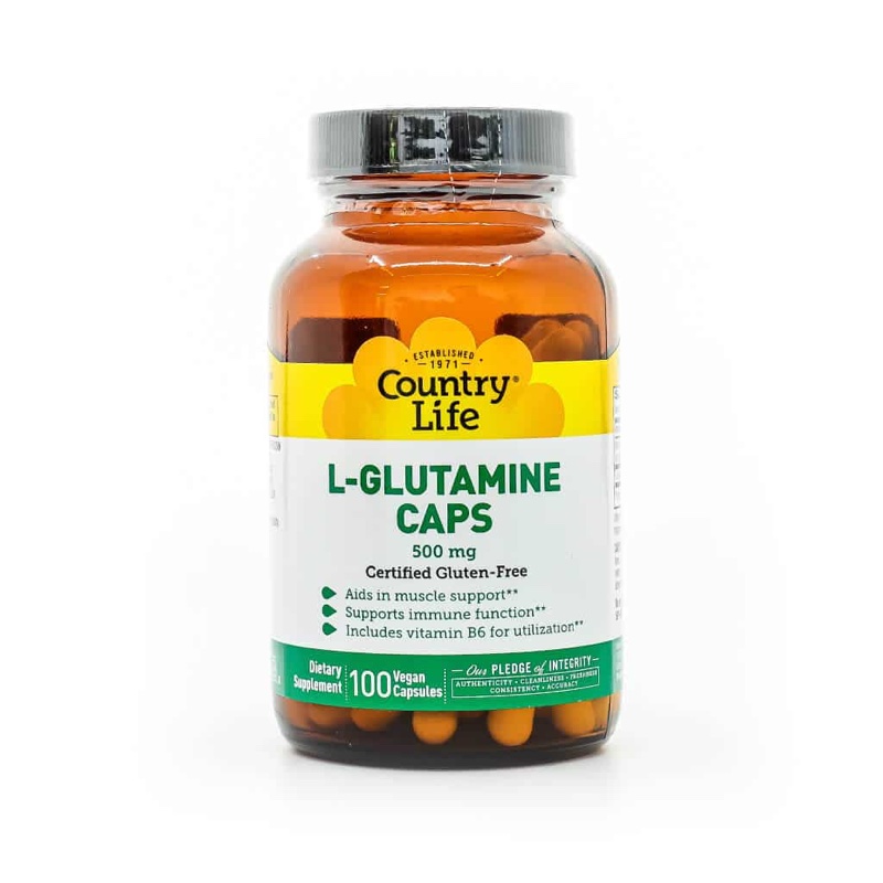 COUNTRY LIFE L-GLUTAMINE 500MG 100s(P1)