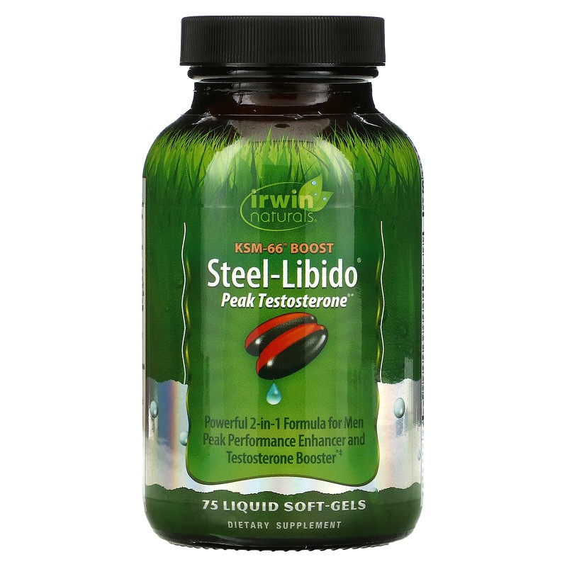 IRWIN NATURALS STEEL-LIBIDO PEAK TESTOSTERONE 75s