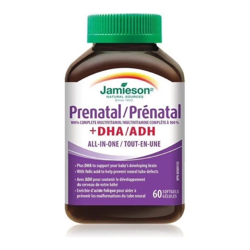 JAMIESON PRENATAL 100%+DHA 60S (P1)