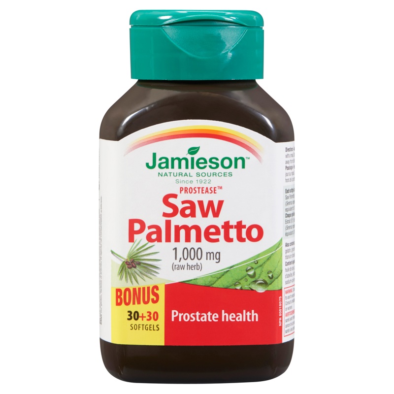 JAMIESON SAW PALMETTO 1000MG 50S (P1)