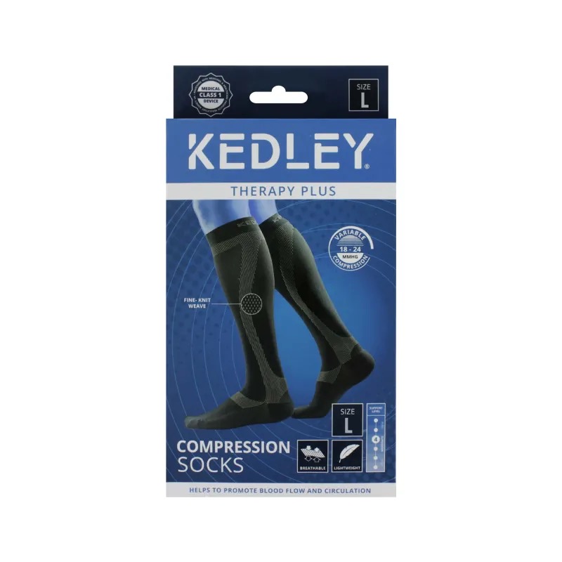 KEDLEY COMPRESSION SOCKS LARGE