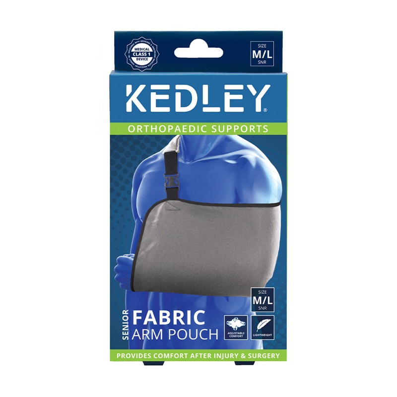 KEDLEY FABRIC ARM POUCH-SENIOR MEDIUM/LARGE