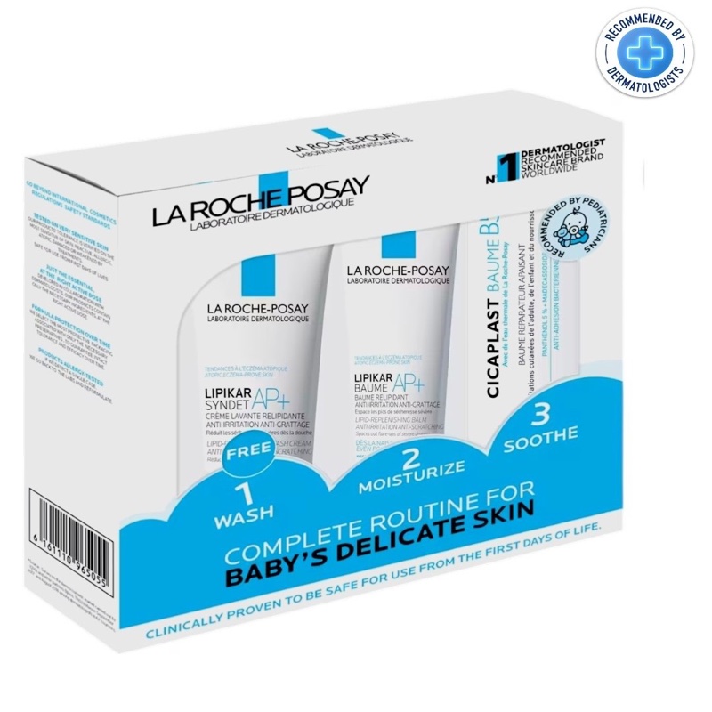 LA ROCHE LIPIKAR 3 STEP ROUTINE BABY KIT