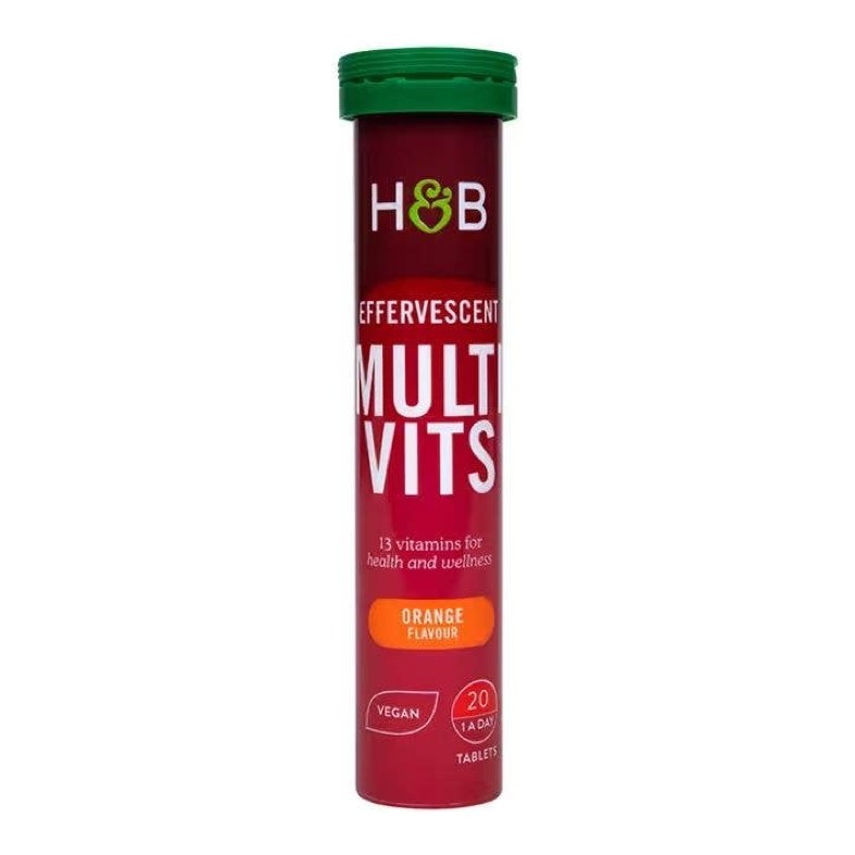 HB MULTIVITAMIN EFFERVESCENT 20S (P1)