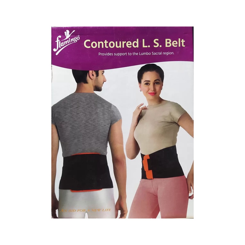 FLAMINGO CONTOURED LS BELT L