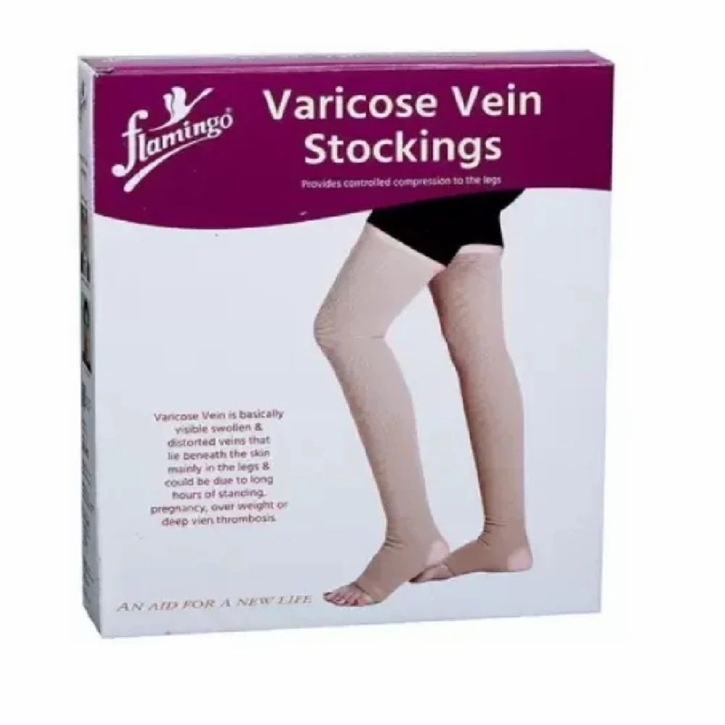 FLAMINGO VARICOSE VEIN STOCKINGS XXL  