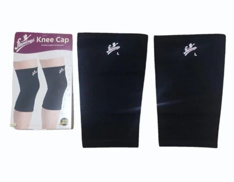 FLAMINGO KNEE CAP BLACK 2S(P1)-L