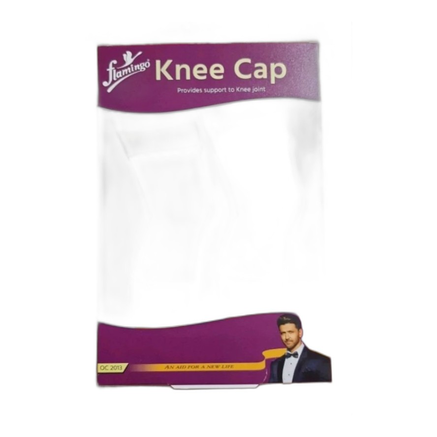 FLAMINGO KNEE CAP BLACK 2S(P1)-XL