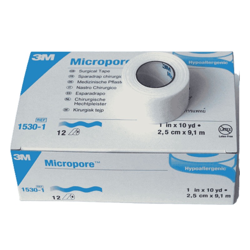 MICROPORE SURGICAL TAPES 12S 1 INCH