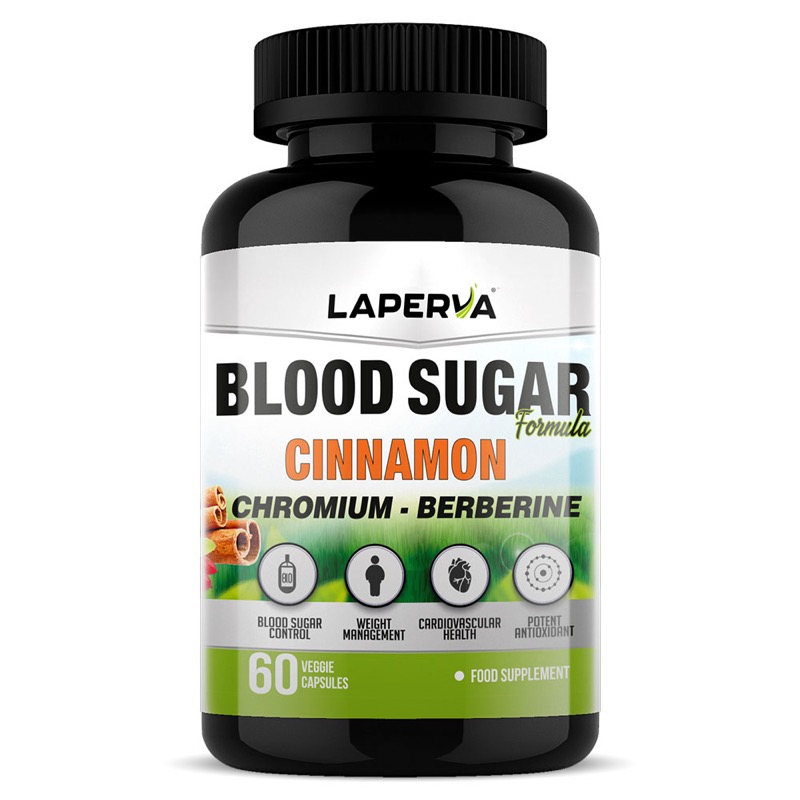 LAPERVA BLOOD SUGAR FORMULA CHROMIUM-BERBERINE 30 SERVINGS (p1)