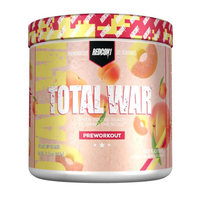 REDCON 1 TOTAL WAR 450 30 SERVINGS PEACH CANDY