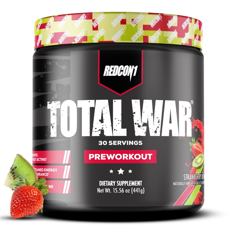 REDCON 1 TOTAL WAR 441G 30 SERVINGS STRAWBERRY KIWI