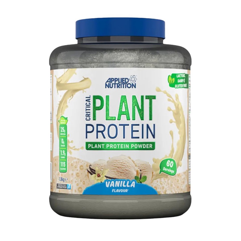 APPLIED NUTRITION PLANT PROTEIN 1.8KG 60 SERVINGS VANILLA