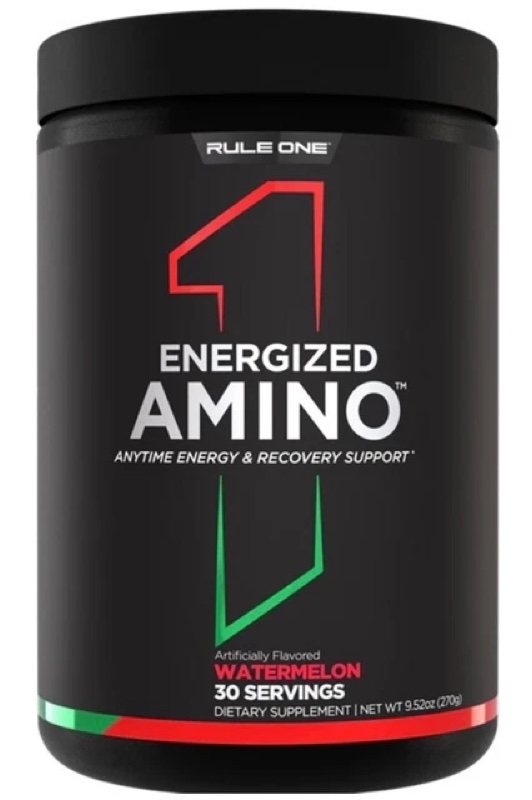 RULE 1 ENERGIZED AMINO 270G 30 SERVINGS WATERMELON