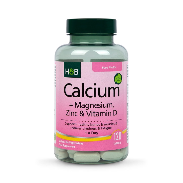 HB CALCIUM MAGNESIUM,ZINC AND VITAMIN D 120S(P1) 