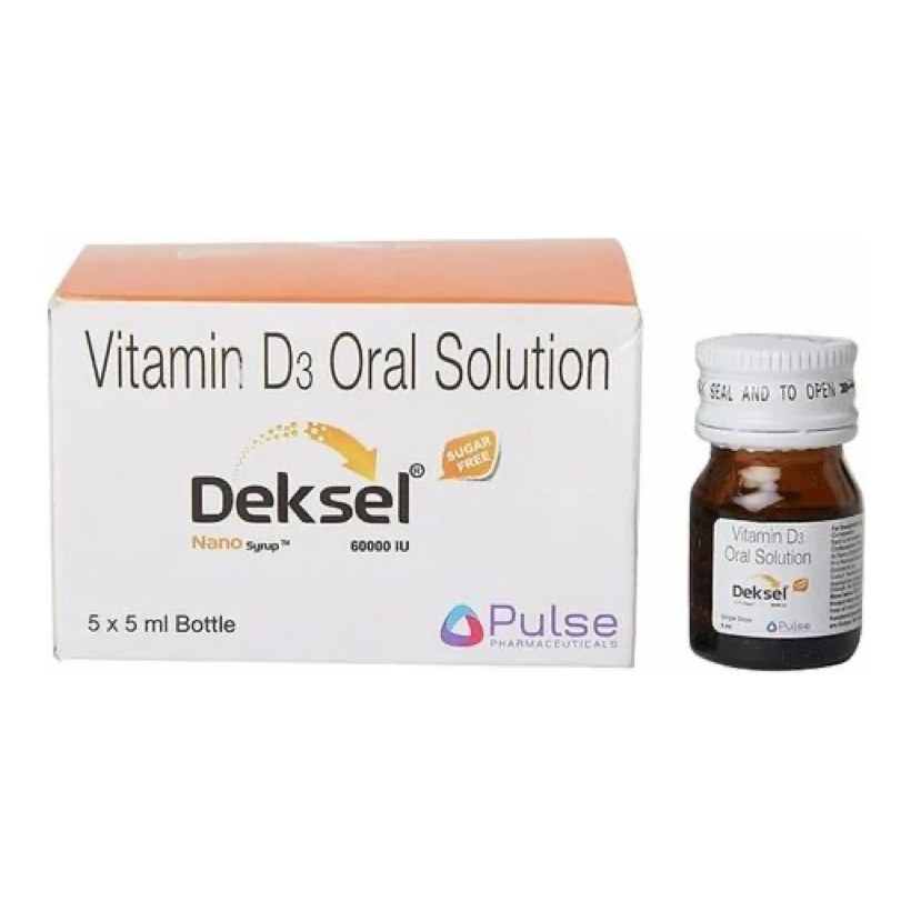 DEKSEL 5S 5ML VIT D3 ORAL 60000 IU (P1) 