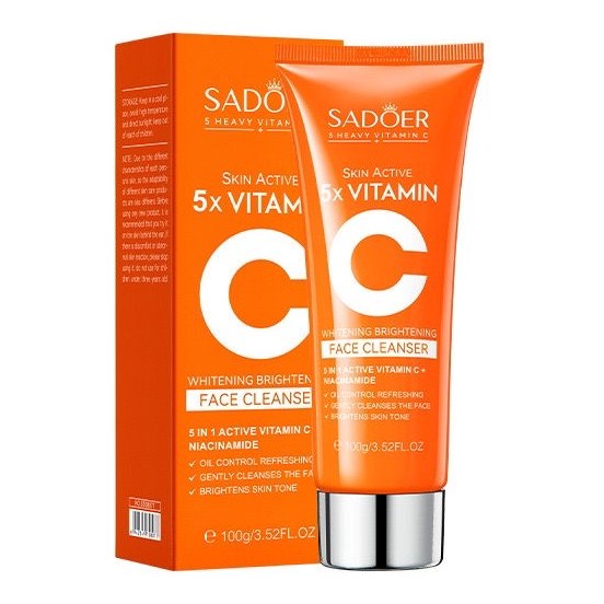 SADOER 5X VITAMIN C FACE CLEANSER