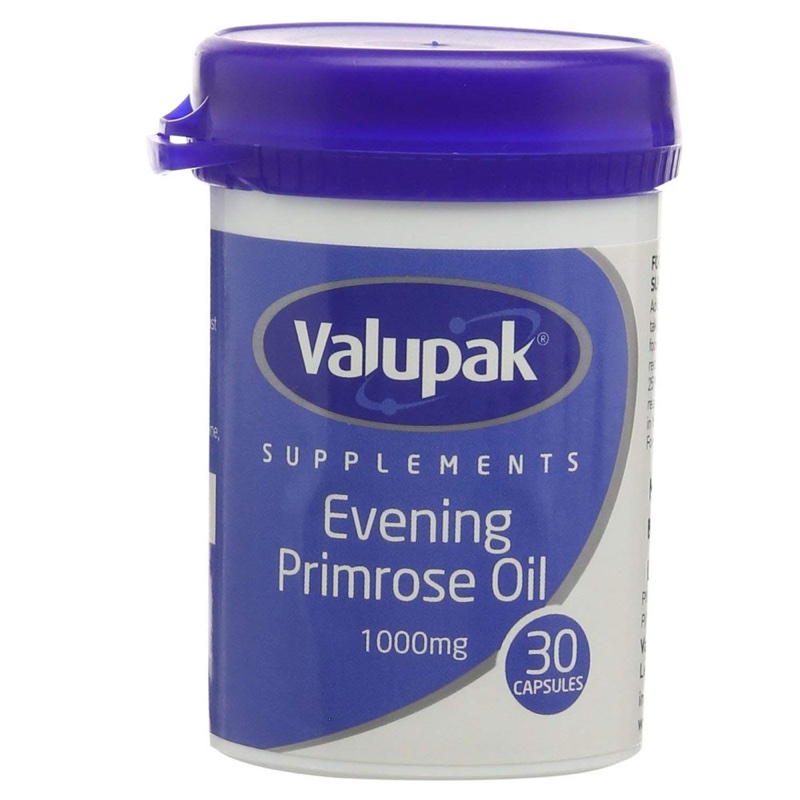 VALUPAK EVENING PRIMROSE 1000MG 30'S 
