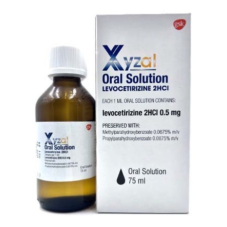 Xyzal Syrup 75ml