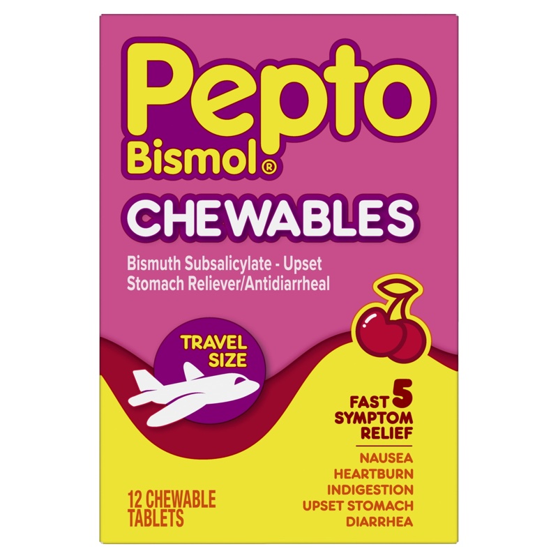 Pepto-Bismol CHEWABLE 12'S