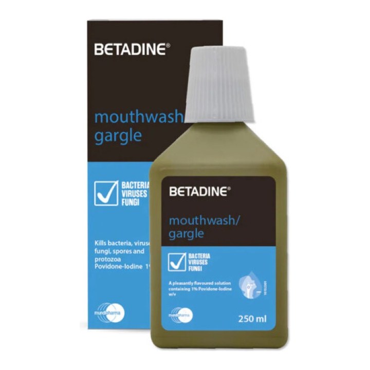 Betadine Mouth Wash 250ml 