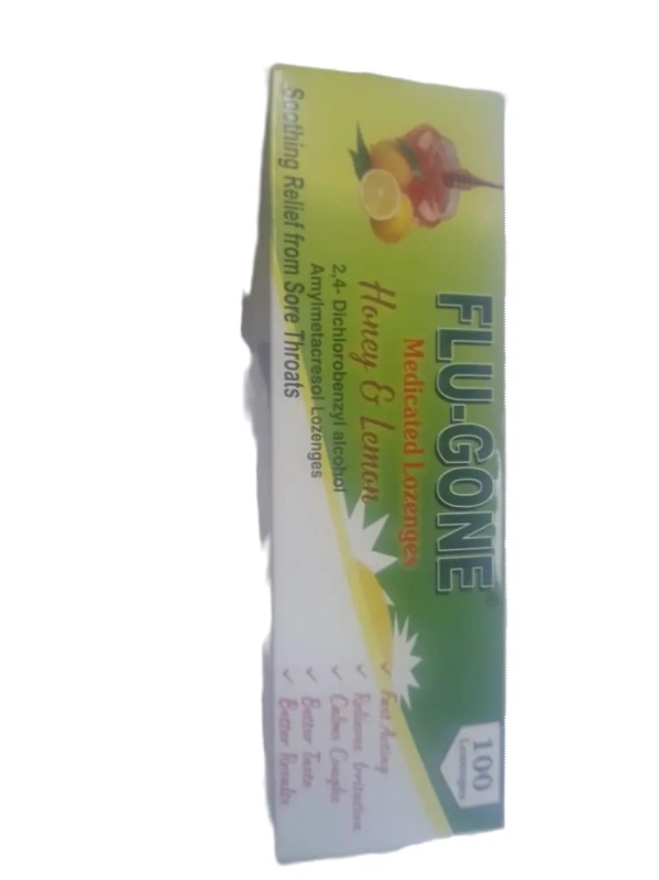 flugone lozenges honey&lemon 100S
