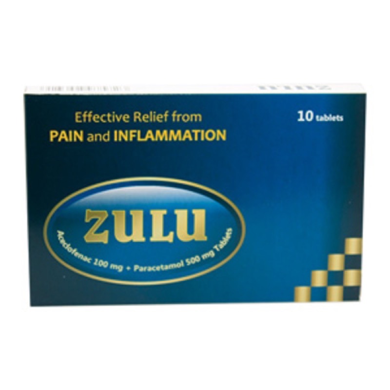 Zulu 100mg/500mg 10S