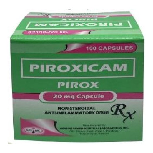 Piroxicam 20mg 100S
