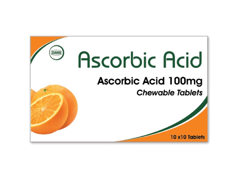 DAWA ASCORBIC ACID 100 mg 100'S