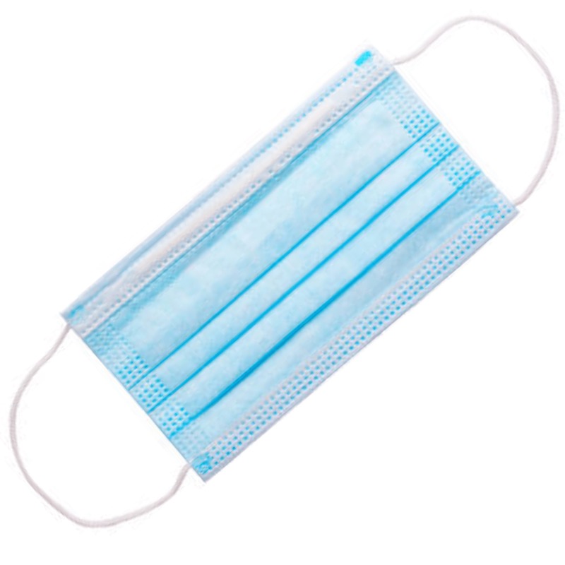 Face Mask 50s Blue