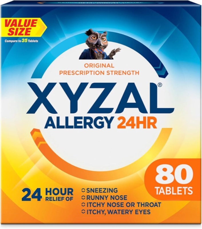 xyzal 5mg adults and children 6yrs
