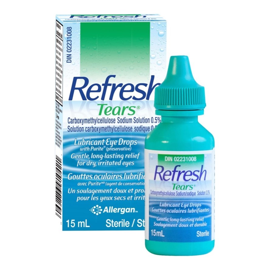 Refresh tears carboxymethycellulose 1