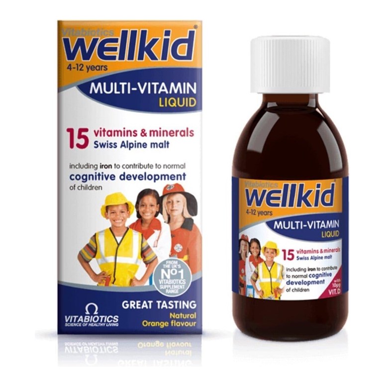 WellKid Multi-Vit Liquid 150Ml