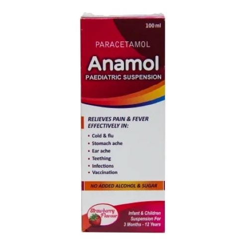 ANAMOL PAEDIATRIC SUSP(60ML)
